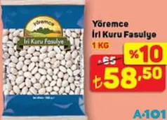 YÖREMCE İRİ KURU FASULYE 1 KG YÖREMCE İRİ KURU FASULYE 1 KG